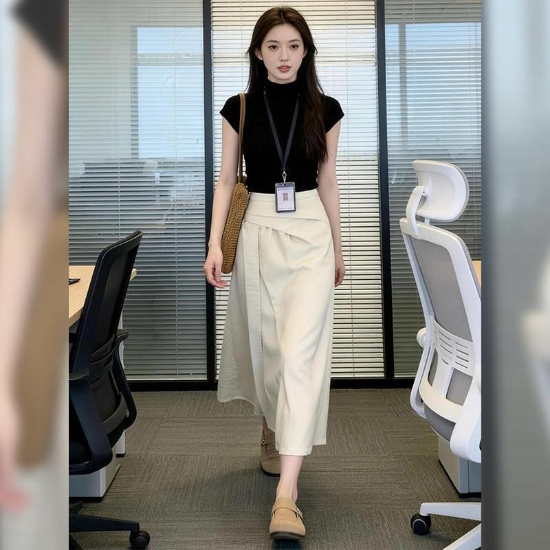 香港夏日穿搭一整套2026韩系通勤御姐绝美减龄气质连衣裙子套装