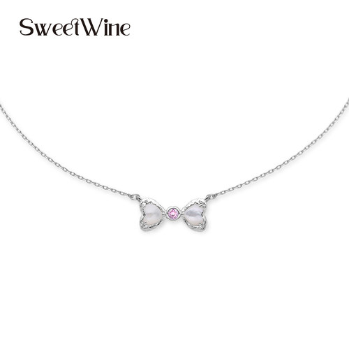 SweetWine蝴蝶结锁骨链