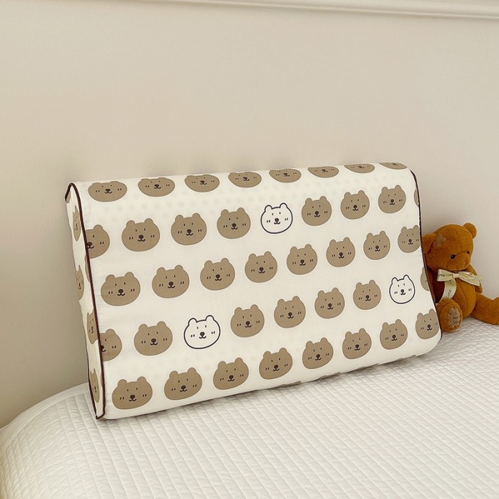 2026新款A类60支全棉贡缎乳胶枕枕套橡胶枕头套高低叠石桥家纺,床上用品,枕套,淘宝优惠券,粉丝福利购,淘宝优惠卷