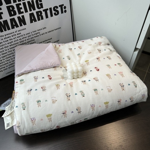 2025春夏新款冰纱夏被夏凉被空调被凉感舒适南通海门叠石桥家纺