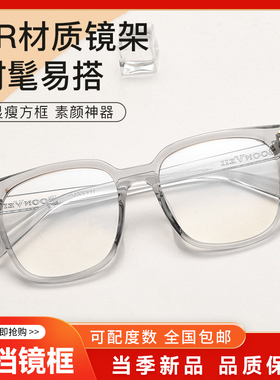 55网红款复古大框tr90眼镜架显脸小时尚近视眼镜BSF18163BV