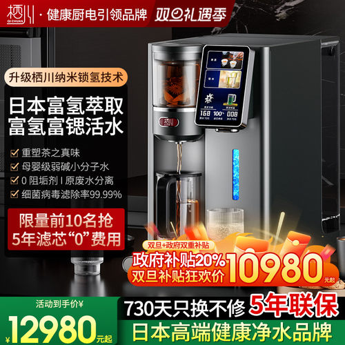 日本栖川台式富氢茶萃净饮机