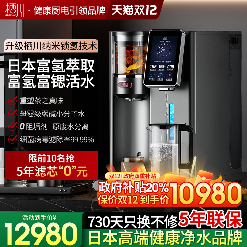 日本栖川台式富氢茶萃净饮机