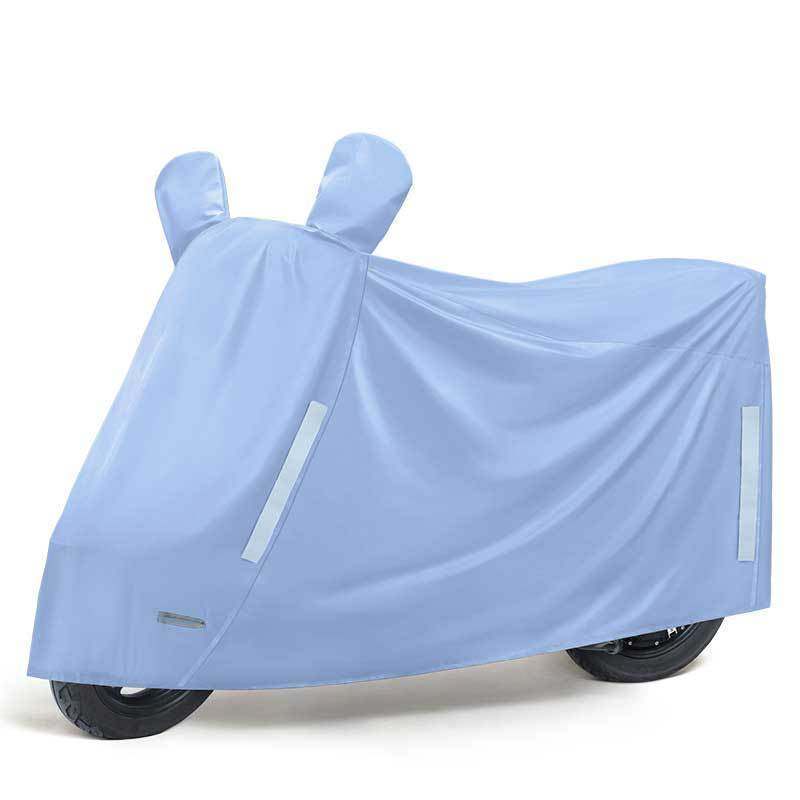 新九号电动车C80C车罩防雨罩C85C防水车衣盖布遮爆雨防晒配件C90C