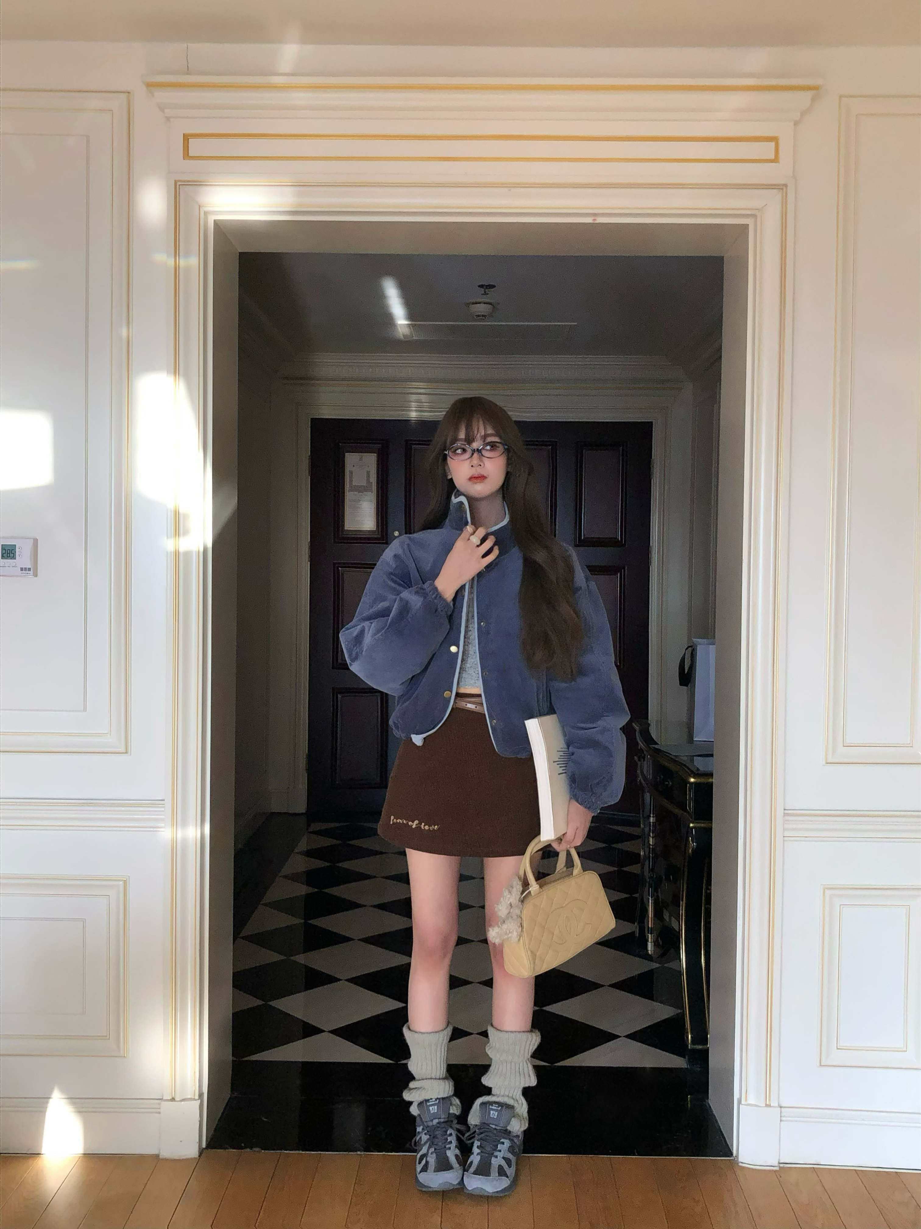 soolrok松未韵一正反两穿棉服