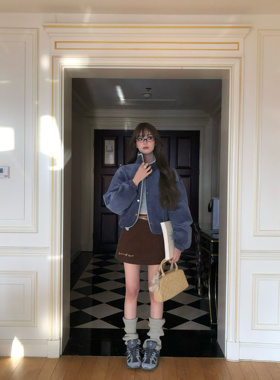 soolrok 松未韵一 邦妮的外套 两色正反两穿可拆卸帽子棉服短外套