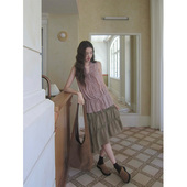 soolrok 气质时髦上衣 衬衫 松未韵一 木耳边v领设计抽绳无袖