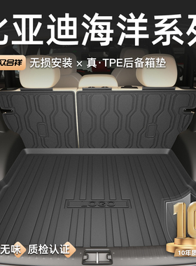 比亚迪海鸥海豚海狮06EV海狮05EV海豹06DMI/EV/GT旅行版后备箱垫.