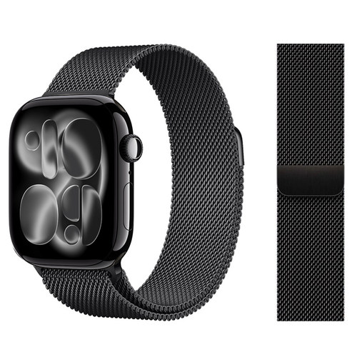 适用iwatch表带米兰尼斯磁吸