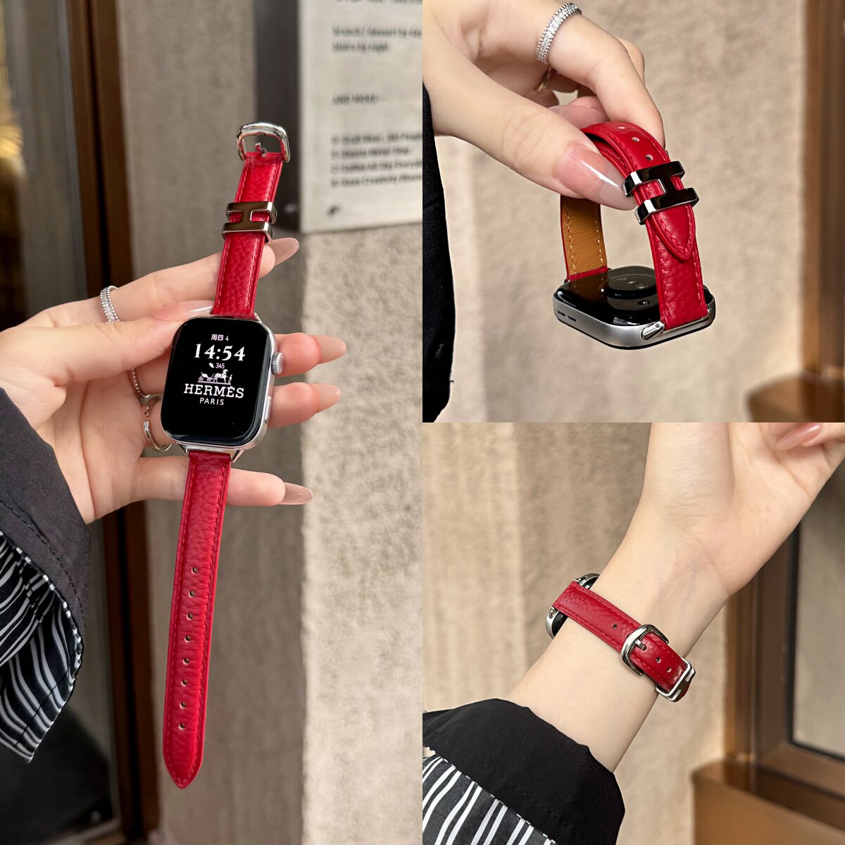 适用苹果applewatch12/11手表带