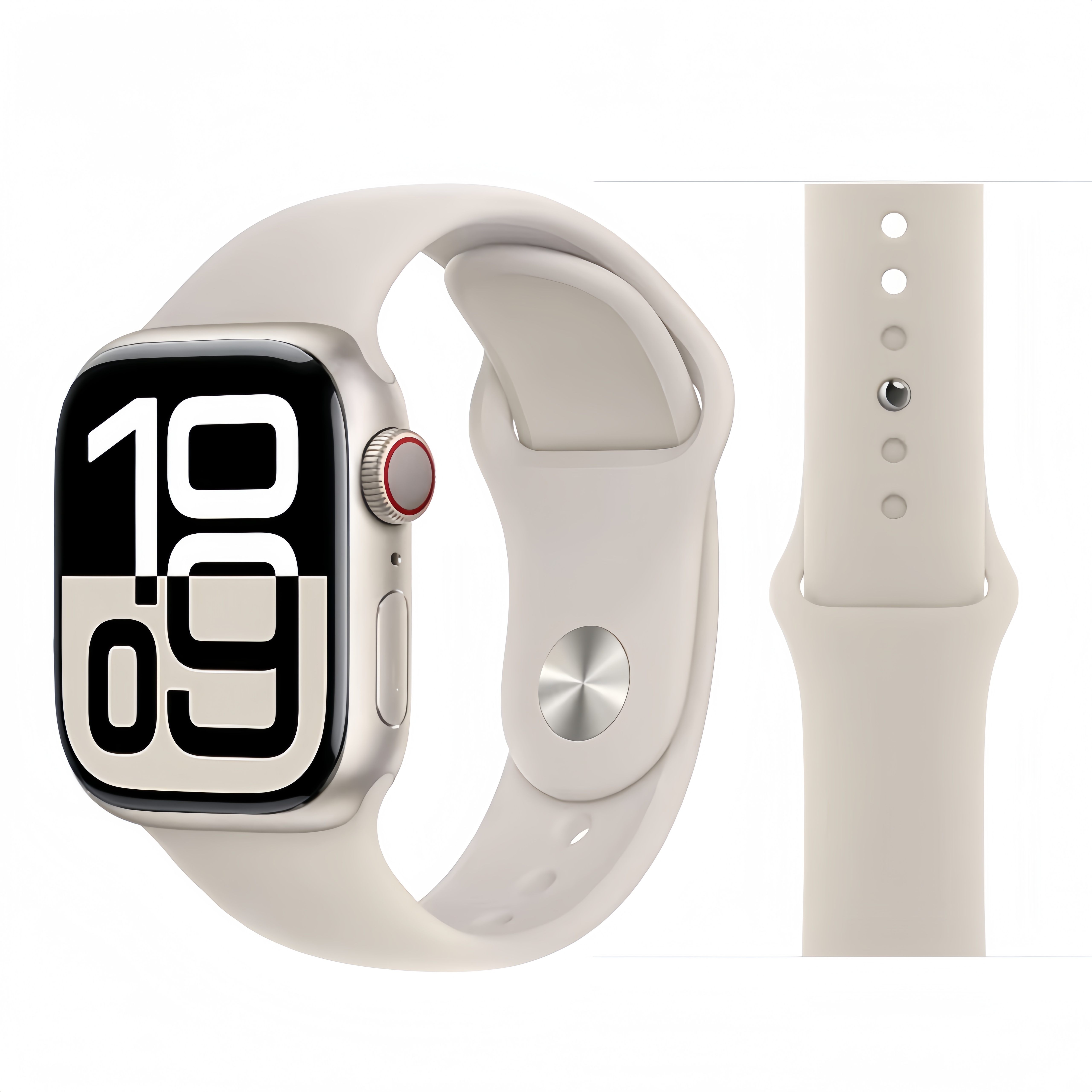 适用苹果手表iwatchS11表带硅胶applewatch10代S9手表带SE运动S8新款s7男女款S6可爱S5高级s4腕带Ultra2女生3