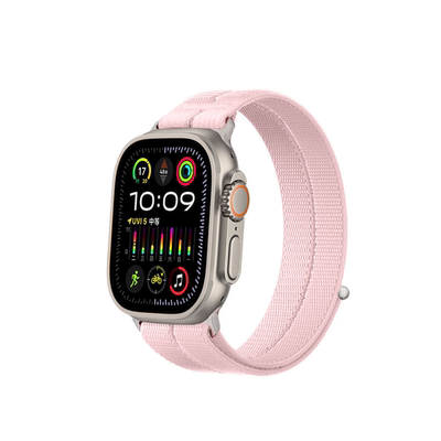 适用AppleWatch尼龙回环表带