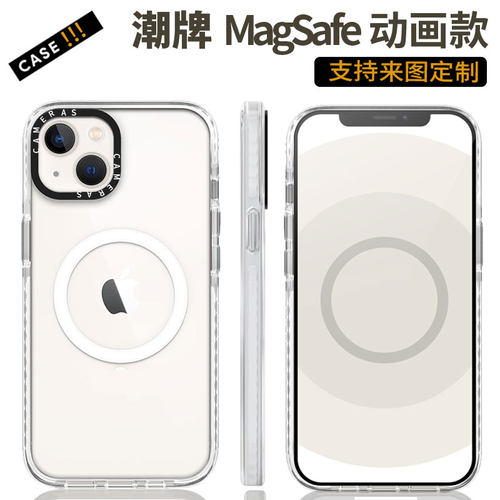 casetify苹果13透明网红magsafe