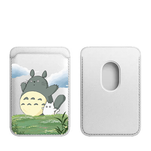 magsafe磁吸皮革卡套适用于苹果