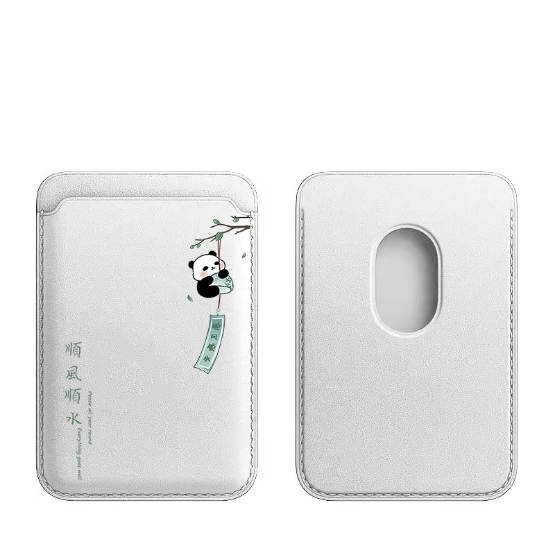 【熊猫】新款苹果magSafe磁吸卡包适用于iphone15pr