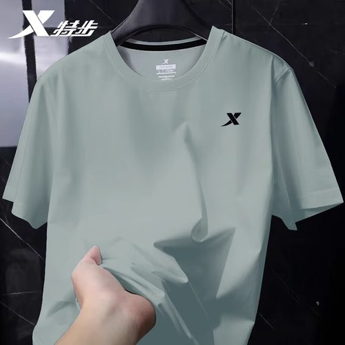 特步速干凉感短袖t恤男夏季