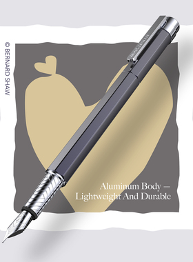 Bernard Shaw萧伯纳钢笔精灵系列墨水笔定制刻字女生精致礼物男青少年学生练字生日复古送礼创意轻奢