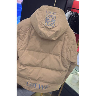 高级感欧洲站轻奢潮牌冬季 外套 连帽棉服男保暖防寒服棉衣工装