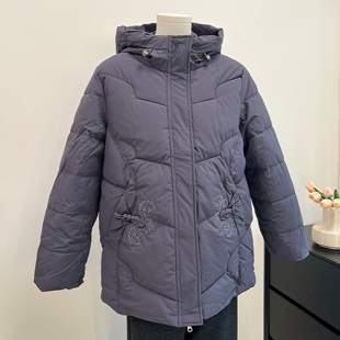 妈妈冬装外套中老年女装加厚保暖棉袄棉衣老人老太太奶奶棉服新款