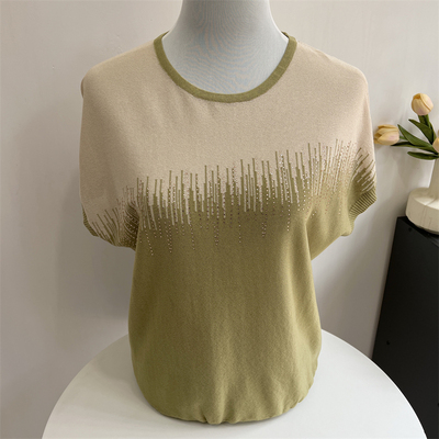 郭贵人妈妈夏装短袖针织上衣