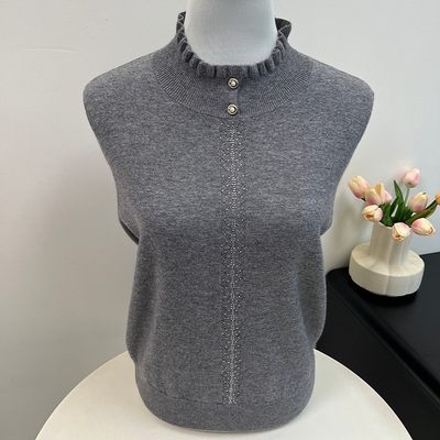 时尚妈妈装100%纯羊毛衫毛衣