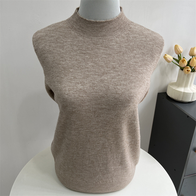 郭贵人妈妈秋冬半高领针织毛衣