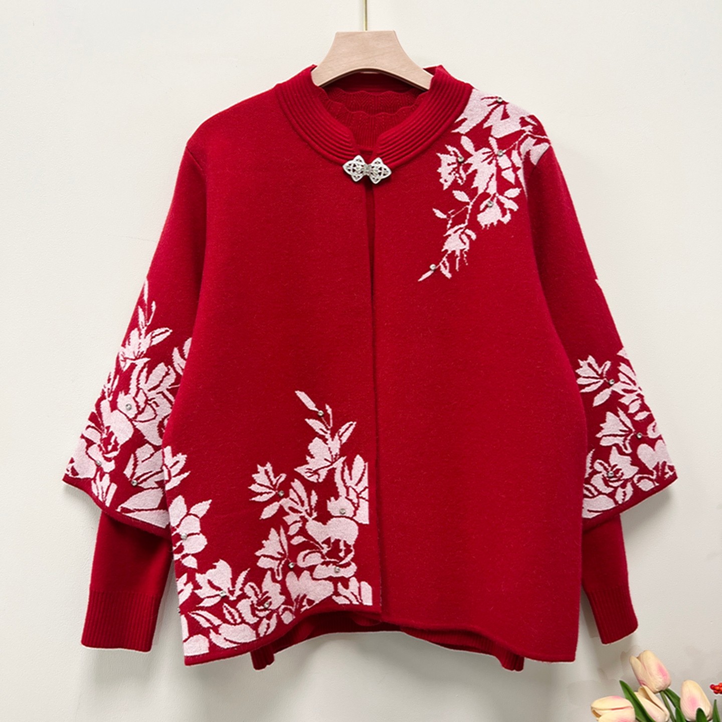 老太太奶奶针织套装洋气中老年女装高贵毛衣休闲外套妈妈装两件套,女装/女士精品,中老年女装,淘宝优惠券,粉丝福利购,淘宝优惠卷