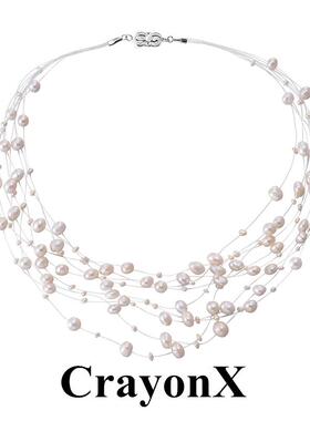 CX满天星淡水珍珠项链