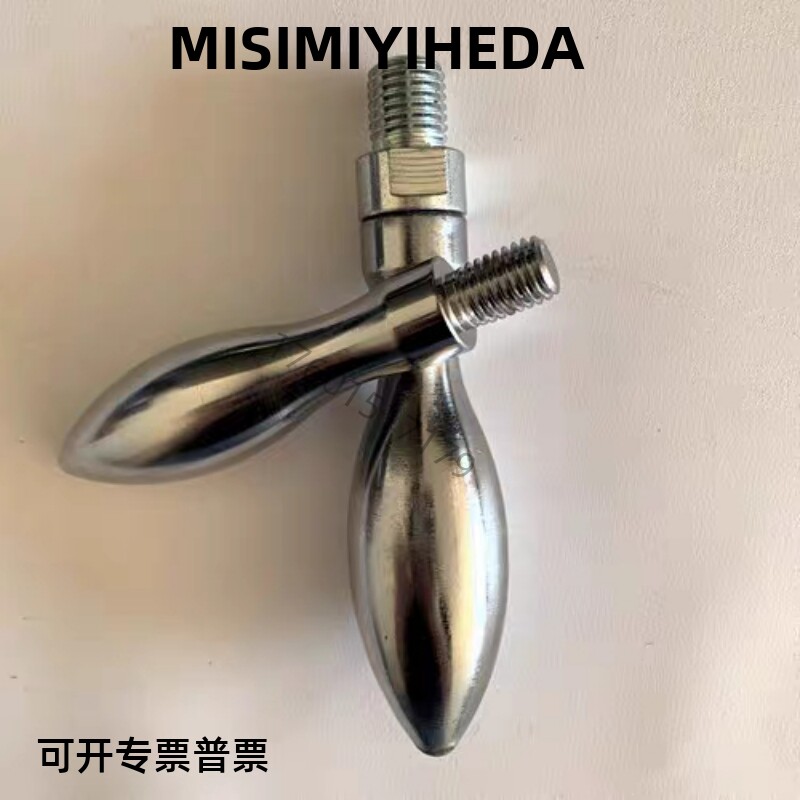 HAB73/75-M6/M8/M10曲面转动手柄 镀铬手柄 机床手柄把手怡合达型