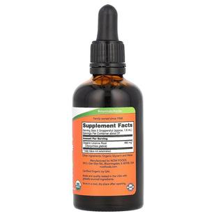 诺,奥有机认可甘草根，5NUH2液量盎司（9  毫升）