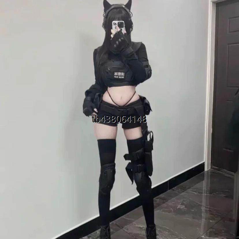 覆面系cos服武装娘战术娘军宅装备套装cosplay女装角色扮演表演服