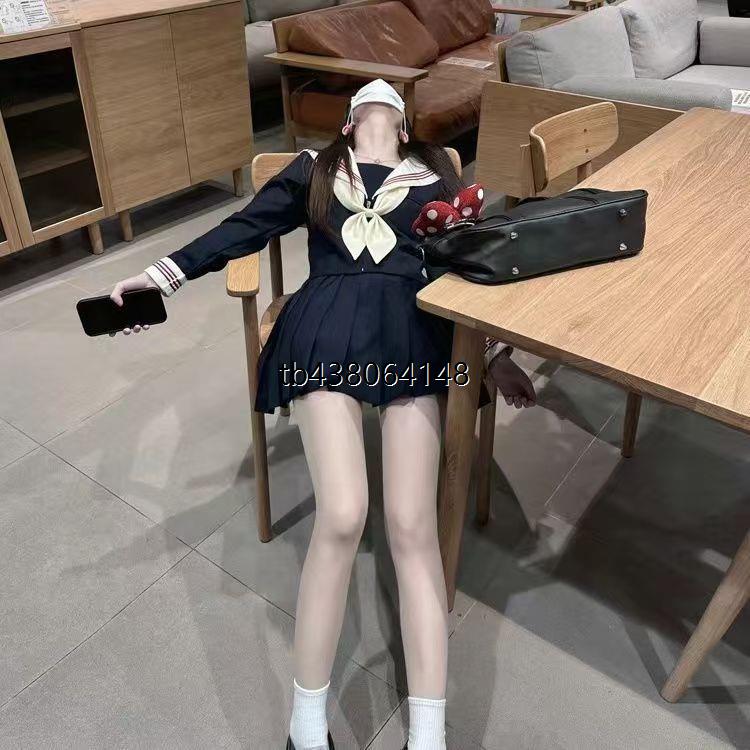 正版基础款jk制服裙套装正版日系中间服水手服套装