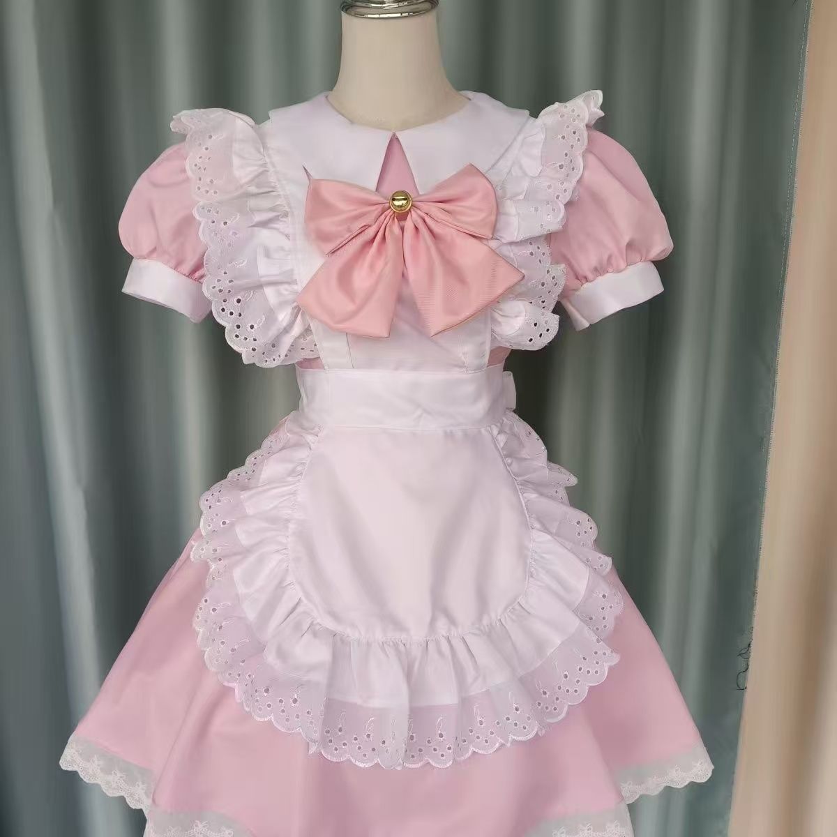 魔法少女小圆cosplay女仆咖啡cos鹿目圆 晓美焰小圆女仆动漫服装