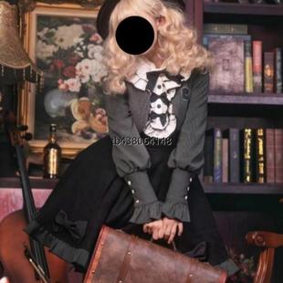 维奥尔小夜曲lolita长袖OP秋冬假两件洛丽塔连衣裙优雅cla万圣节