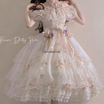 花神芙洛拉lolita裙刺