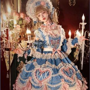 Br荆棘玫瑰原创设计 古蛋糕董 华丽 Lolita裙 洛丽塔洋装