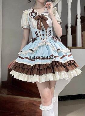 圣诞节Lolita甜美可爱咖