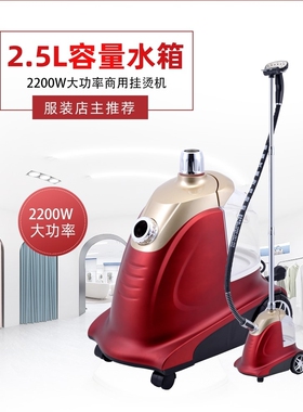 捷立纯铜芯蒸汽大功率烫衣服装店用电熨商用小型手持立式挂烫机家