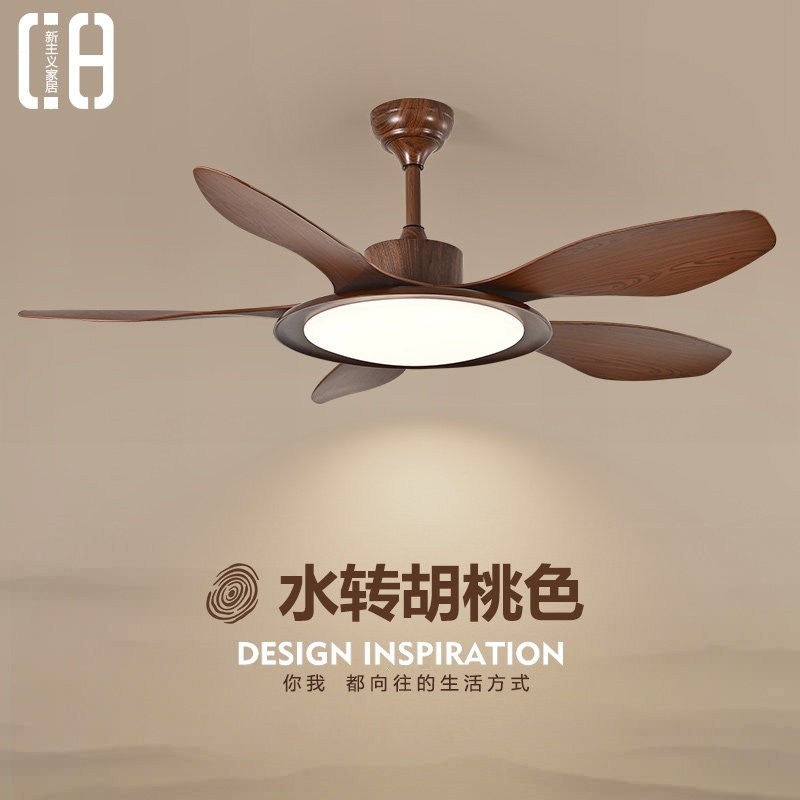 中古风吊扇灯法式复古餐厅客厅风风力卧室电风扇灯一体吊灯扇灯大,家装灯饰光源,风扇灯,淘宝优惠券,粉丝福利购,淘宝优惠卷