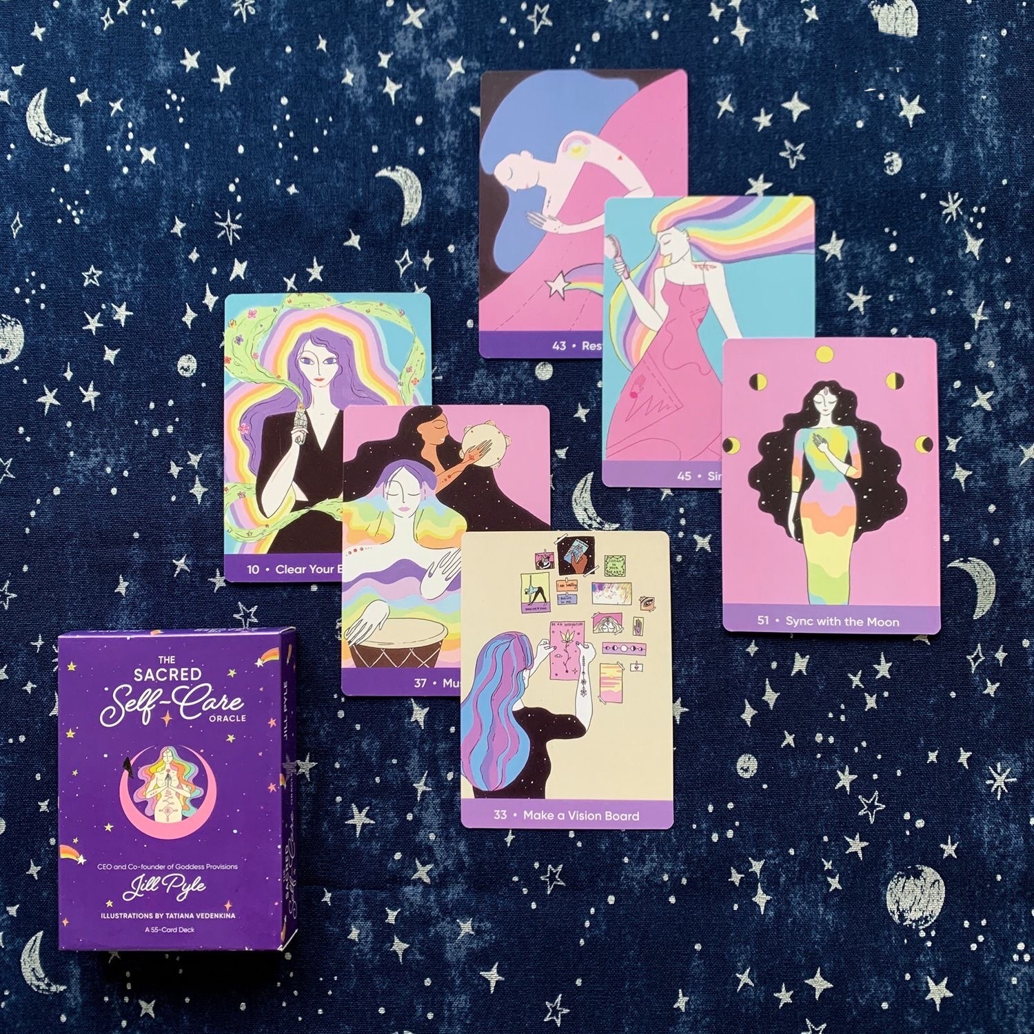 塔罗牌神谕卡神圣自我关怀The Sacred Self-Care Oracle