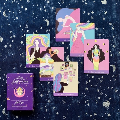 塔罗牌神谕卡神圣自我关怀The Sacred Self-Care Oracle
