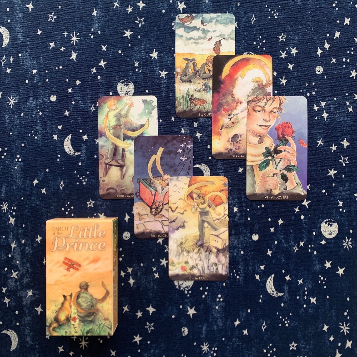 塔罗牌塔luo牌taluo小王子卡牌Tarot of The Little Prince罗塔牌