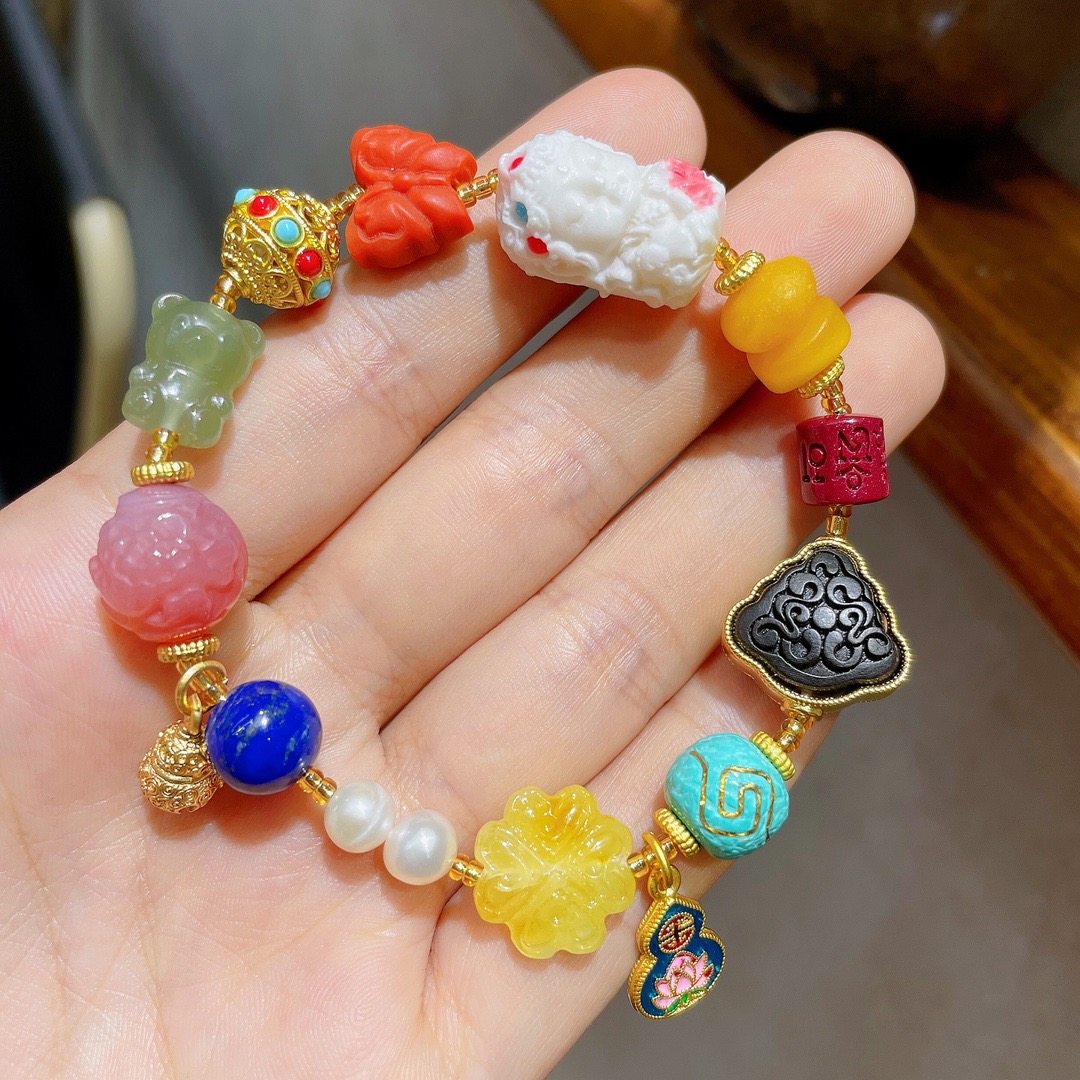 天然水晶多宝手链女款新品民族风小众高级原创设计送老婆闺蜜礼物,饰品/流行首饰/时尚饰品新,手饰/手串,淘宝优惠券,粉丝福利购,淘宝优惠卷