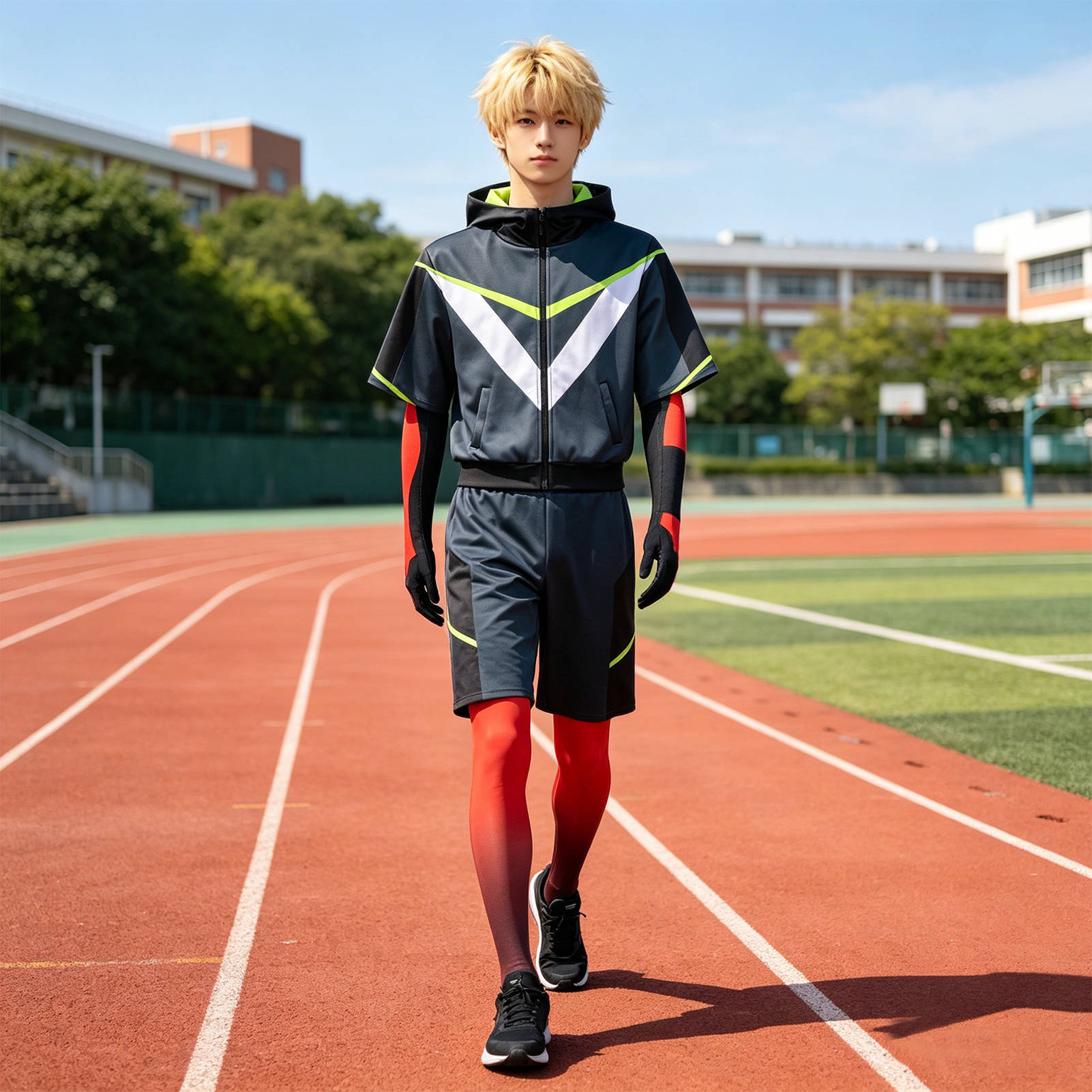 梅比乌斯之尘cos服春人昌征荒木斯特拉队服二次元全套cosplay服