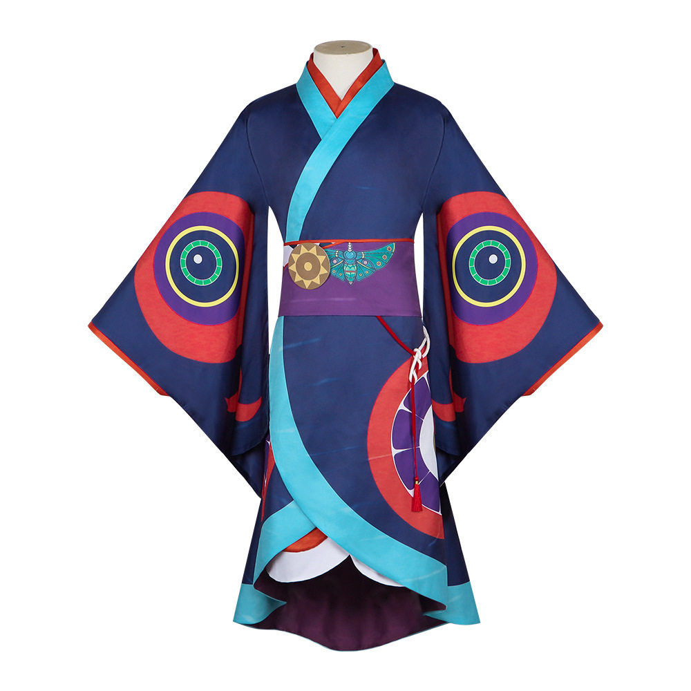 剧场版怪化猫卖药郎cos服二次元动漫舞台表演服cosplay万圣节服装