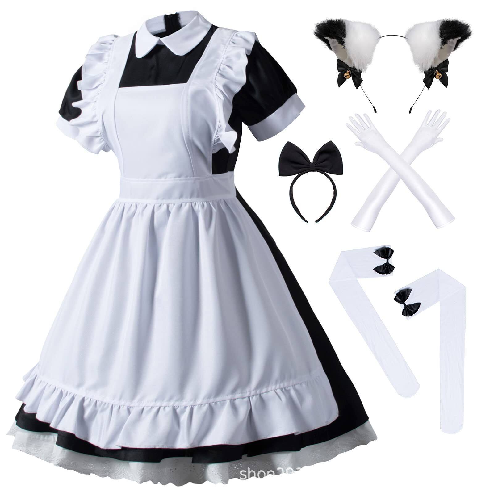 轻音少女服装洛丽塔女仆装play角色扮演演出服Lolita女装