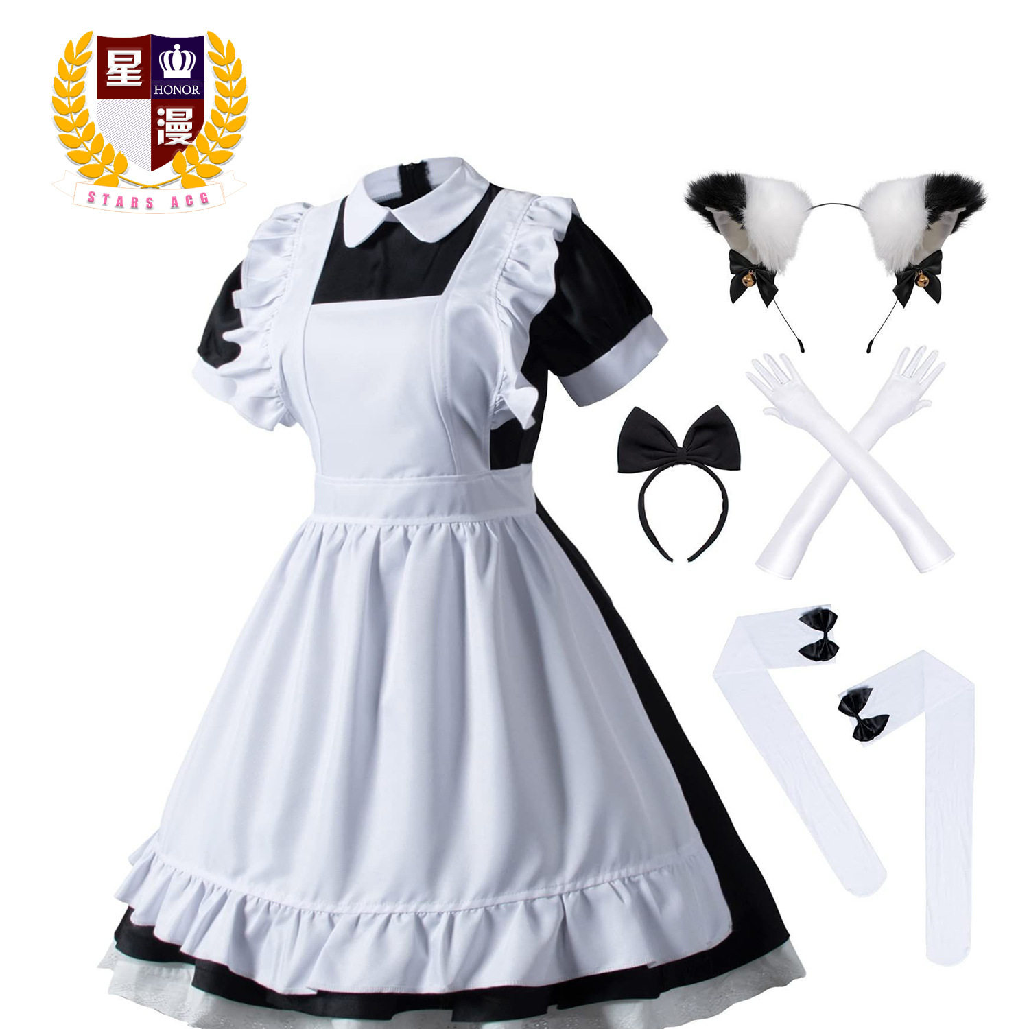 轻音少女cos服装洛丽塔女仆装cosplay角色扮演演出服Lolita女装