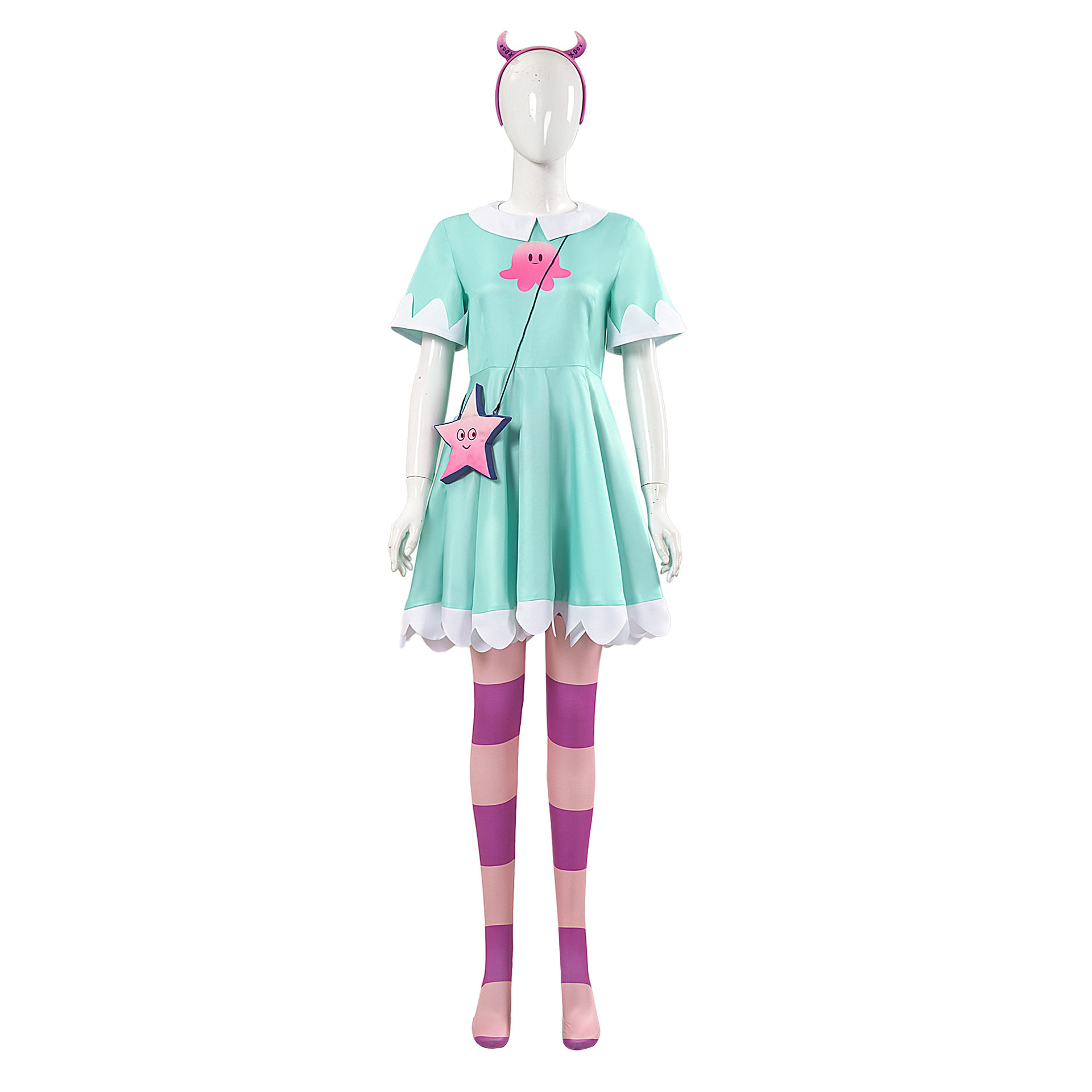 亚马逊eaby万圣节货源星蝶公主cos服装星蝶cosplay女装表演服