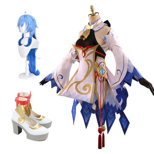 原神cos服甘雨cos游戏全套循循守月椰羊连衣袜动漫cosplay服装女