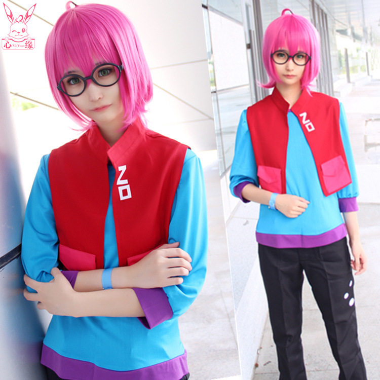 心缘cosplay凹凸cos人物紫堂幻世界日常服男女cosplay服装假发